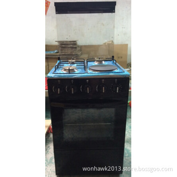 2014 New Black Painted Gas Range with Oven